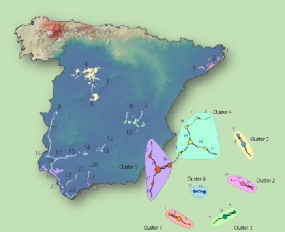 Análisis de la conectividad ecológica de los tipos de hábitat zonales en España