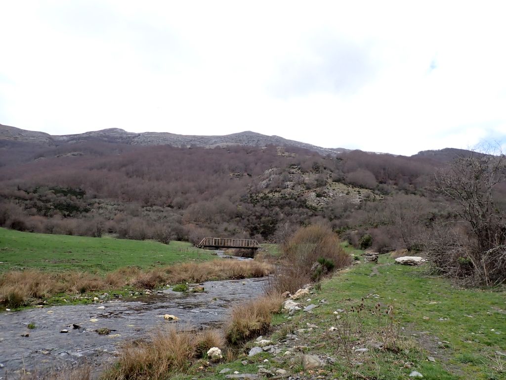 Cauce proporcionado por la surgencia de Fuente Deshondonada