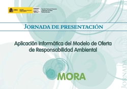 Jornadas presentación aplicación informática MORA