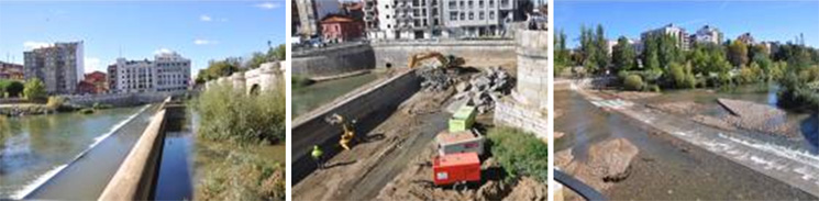 Azudes y presas pequeñas obsoletas