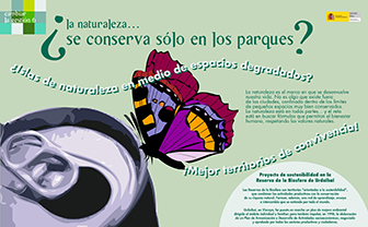 Panel 12- La naturaleza... ¿se conserva sólo en los parques?. ¿Respetamos la naturaleza en las ciudades como se merece?.