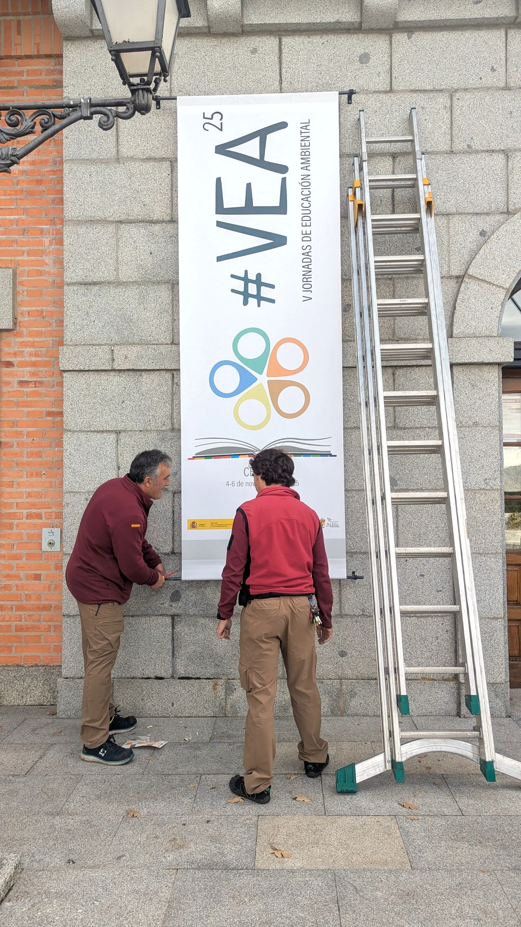 Pancarta de entrada CENEAM