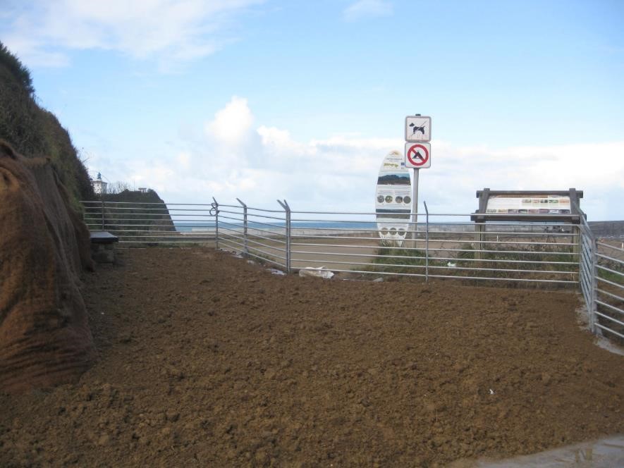 Recuperación ambiental de la playa de Santiago. Después de las obras.