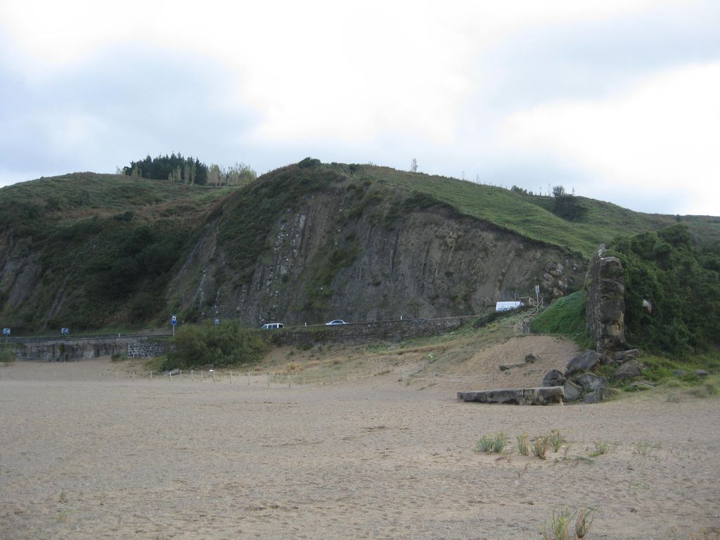 Recuperación ambiental de la playa de Santiago. Antes de las obras.