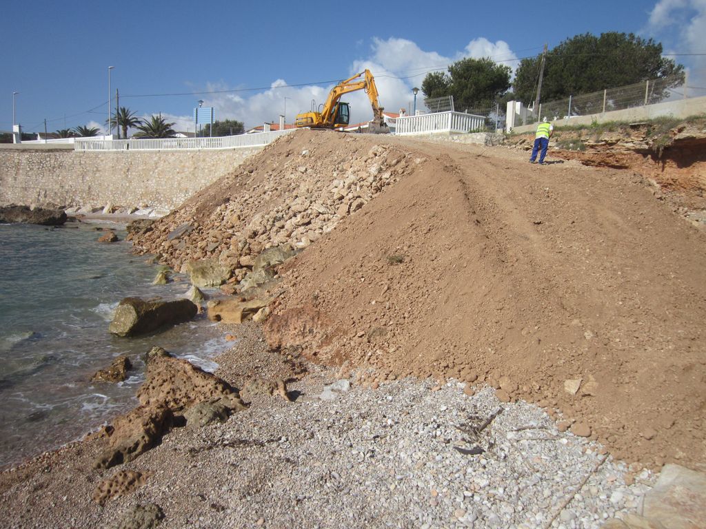 Durante las obras