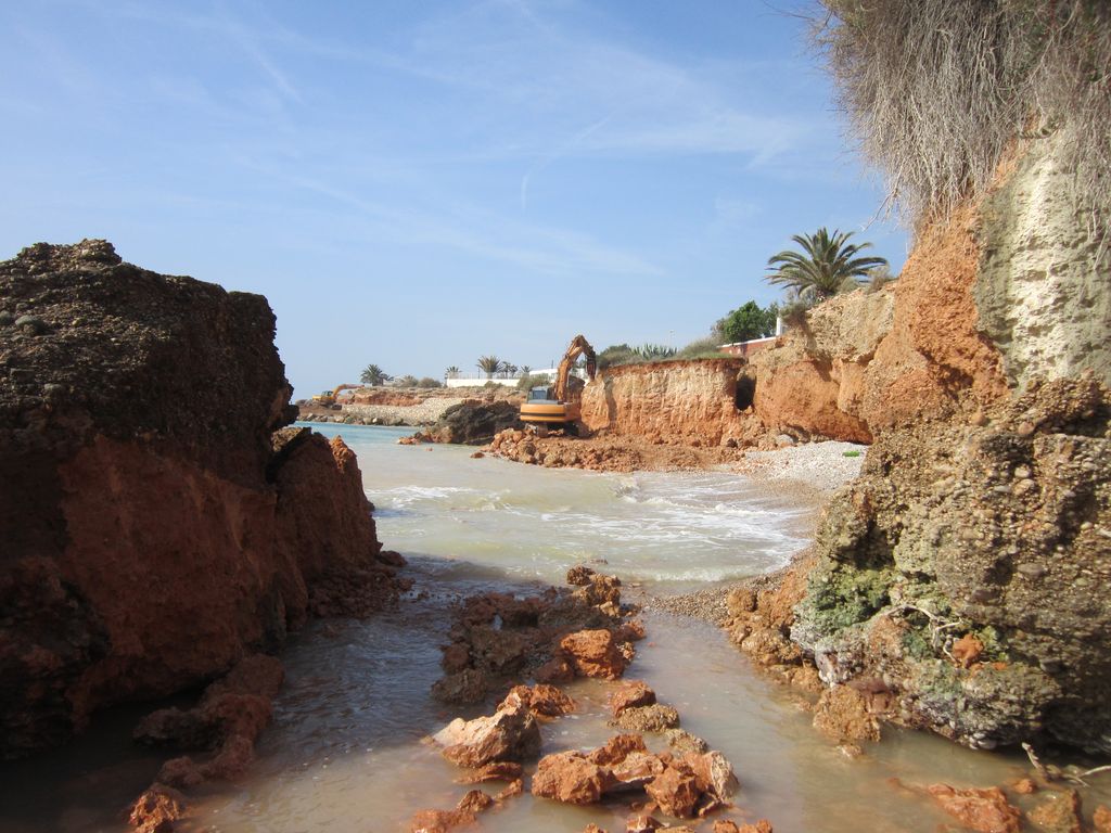 Durante las obras