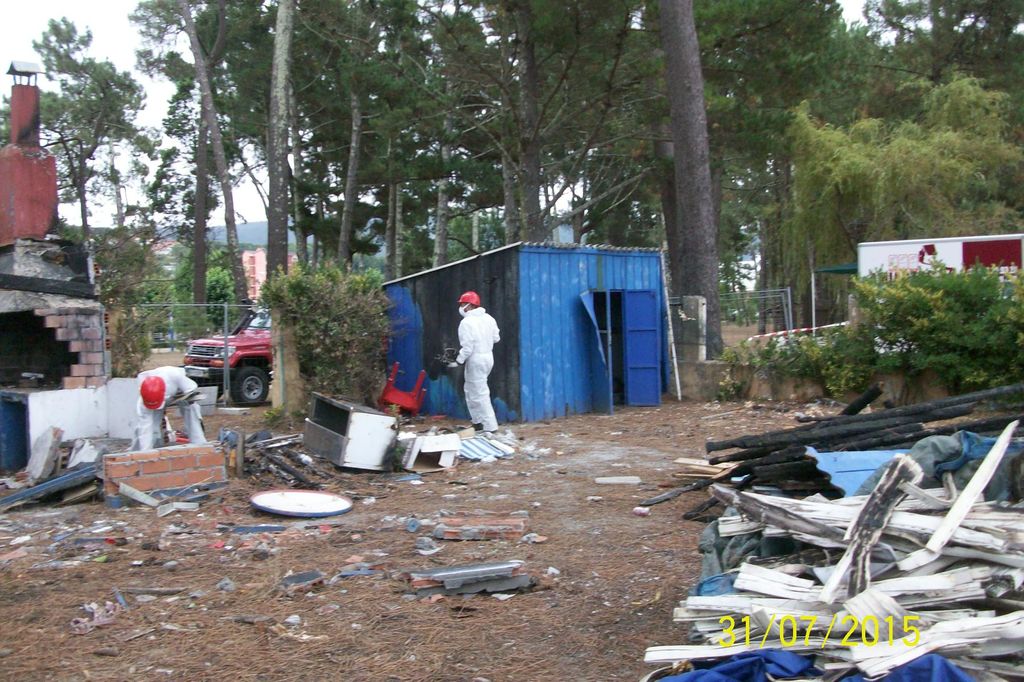 Durante las obras