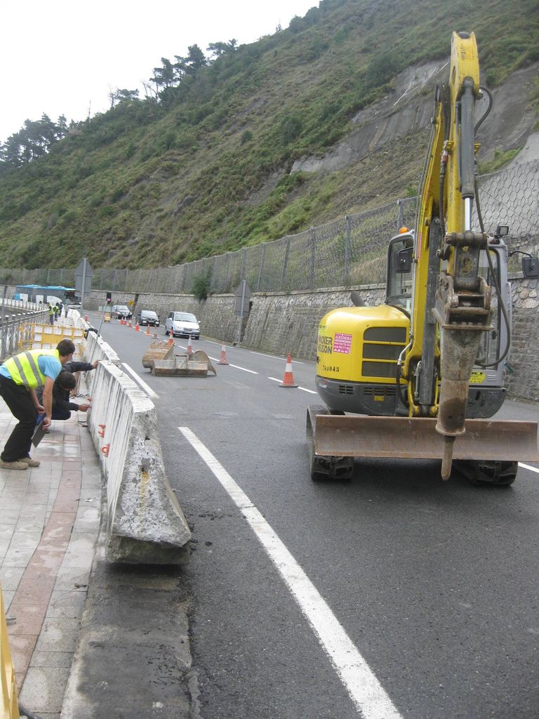 Durante las obras