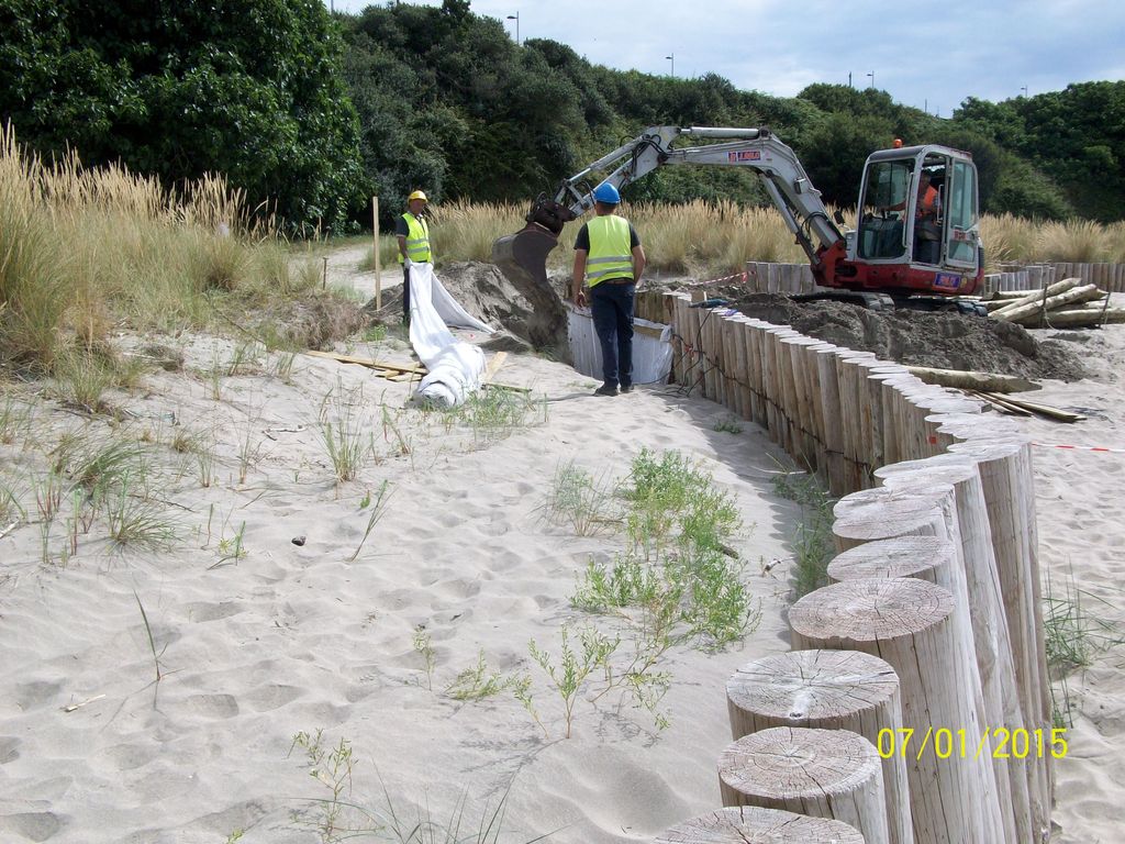 Durante las obras