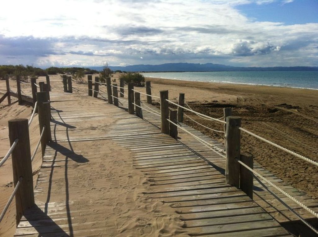 REPERFILADO PLAYA RIOMAR (DELTEBRE) (Durante las obras)