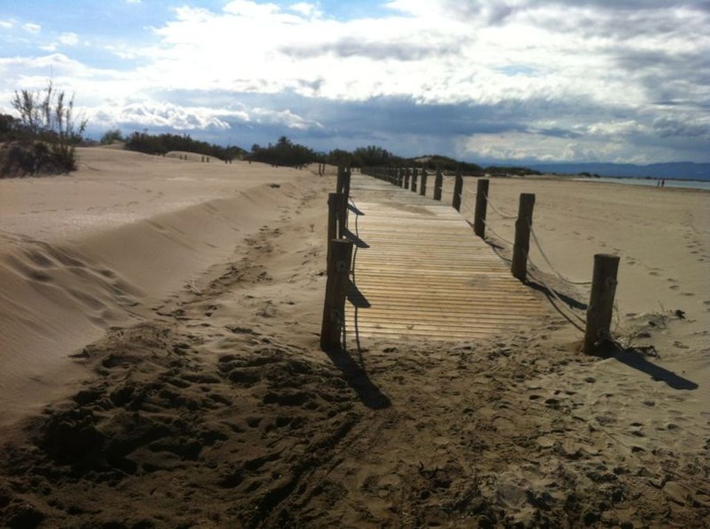 REPERFILADO PLAYA RIOMAR (DELTEBRE) (Durante las obras)