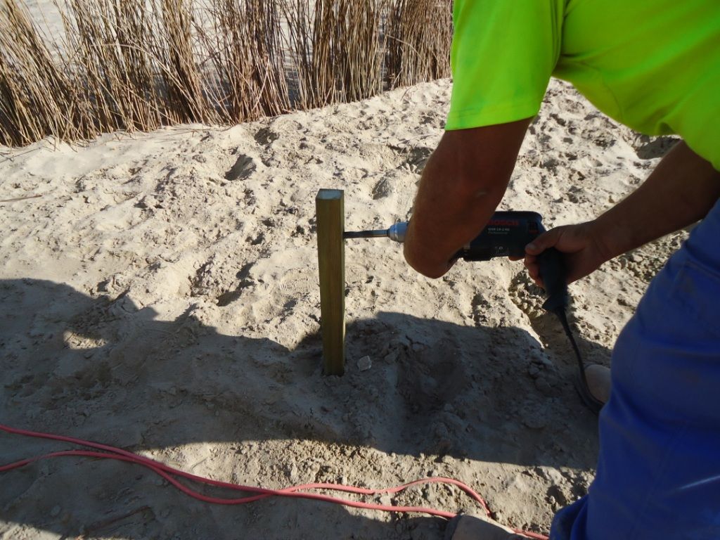 Conservación y mantenimiento de la costa de Castellón. Nules (III) - Durante de las obras