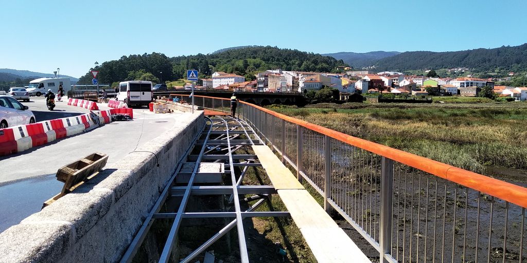 Durante las obras