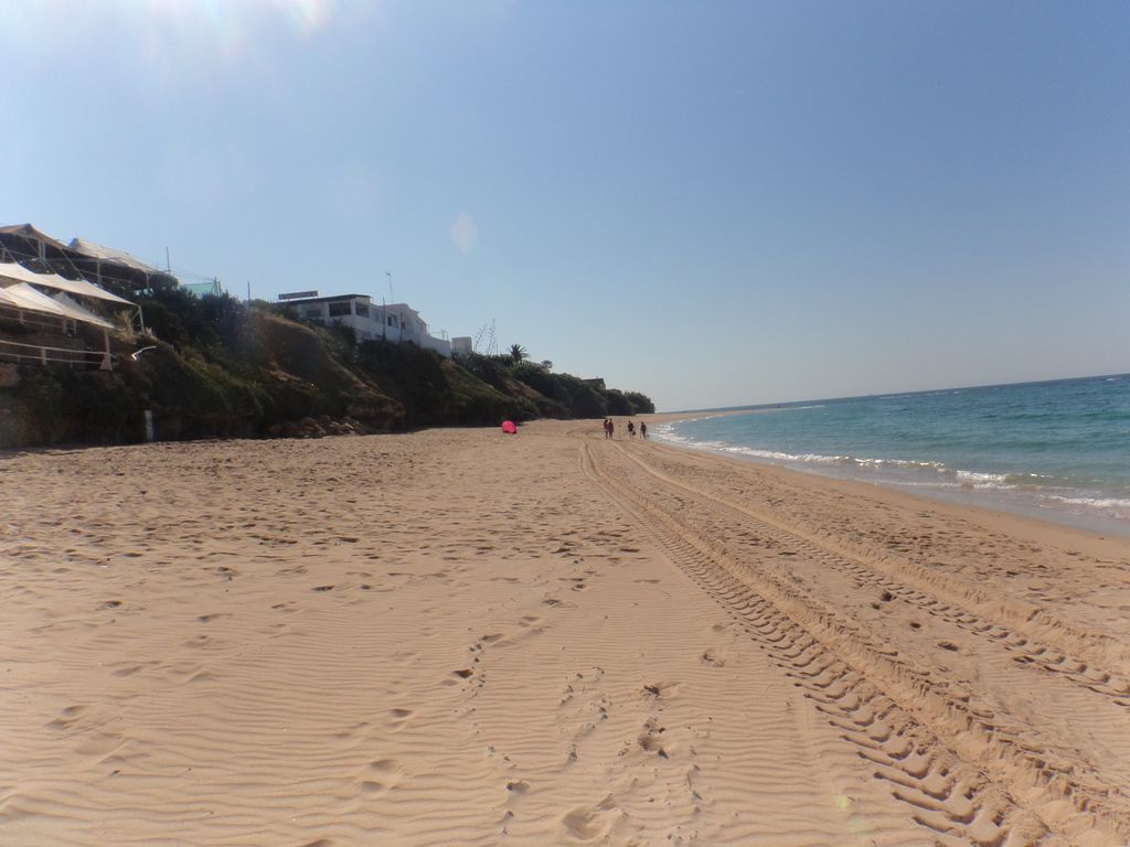 Playa de Caños de Meca. Después de las obras