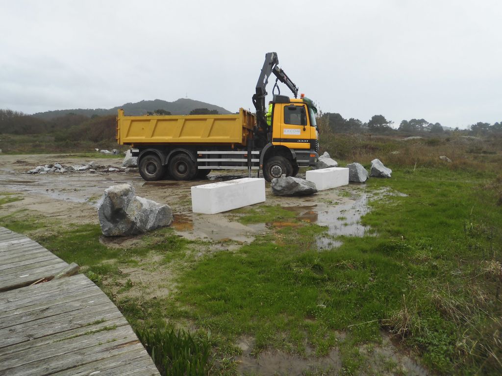 Mantenimiento y conservación V. Playas de Vilarrube y Lago (Valdoviño), Nemiña y Os Muiños (Muxía), La Torre (Rianxo), Ladeira (Ribeira), A Illa y A Corna (A Pobra do Caramiña) - Cierres de acceso al DPMT (Durante las obras)