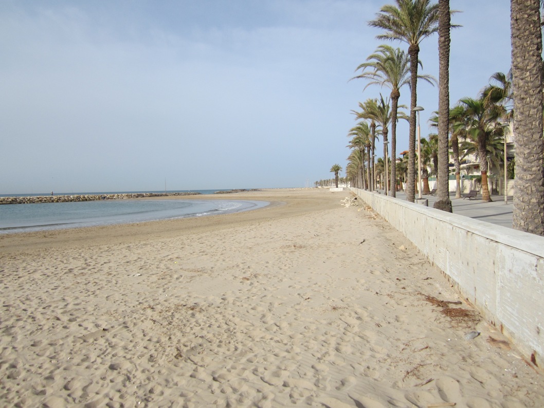 Conservación y mejora de la playa de Ibersol, en Vilanova i la Geltrú (Después de las obras)