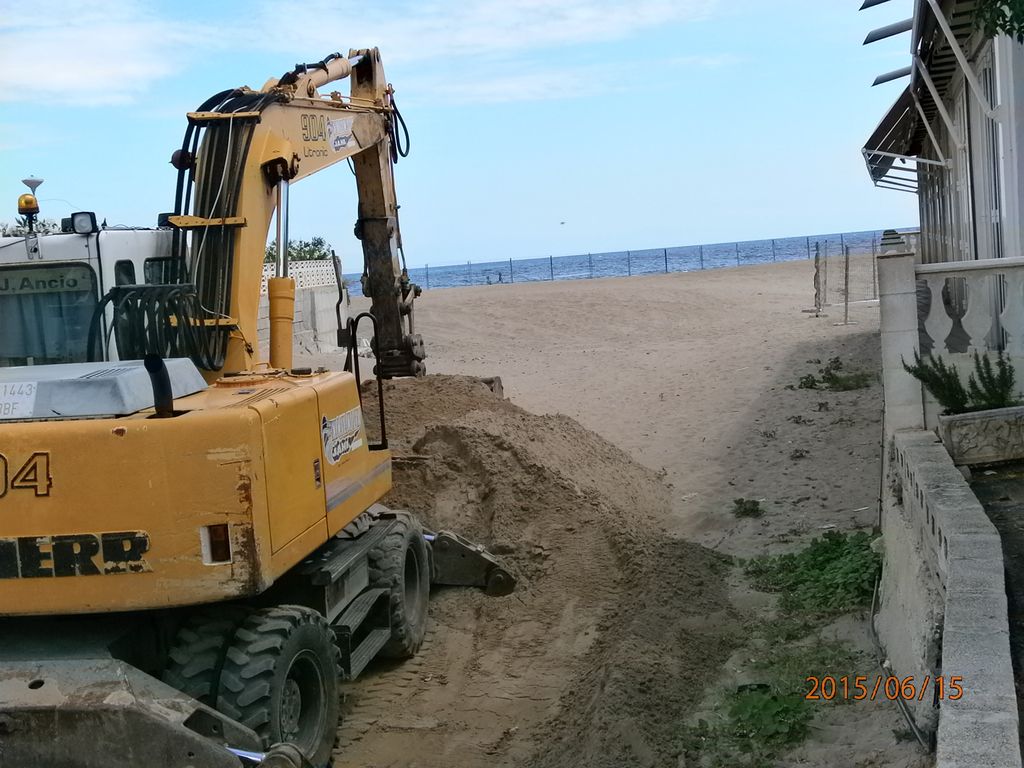 Durante las obras