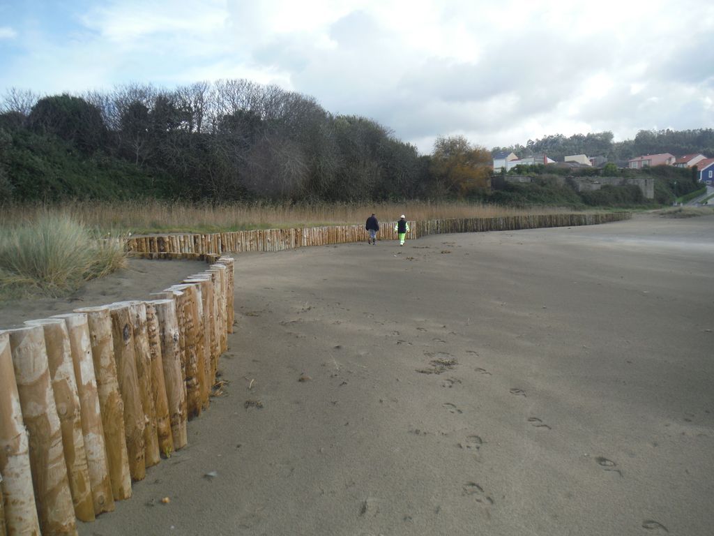 Después de las obras (playa de Espasante (Ortigueira))