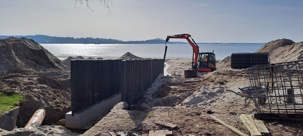 Durante las obras