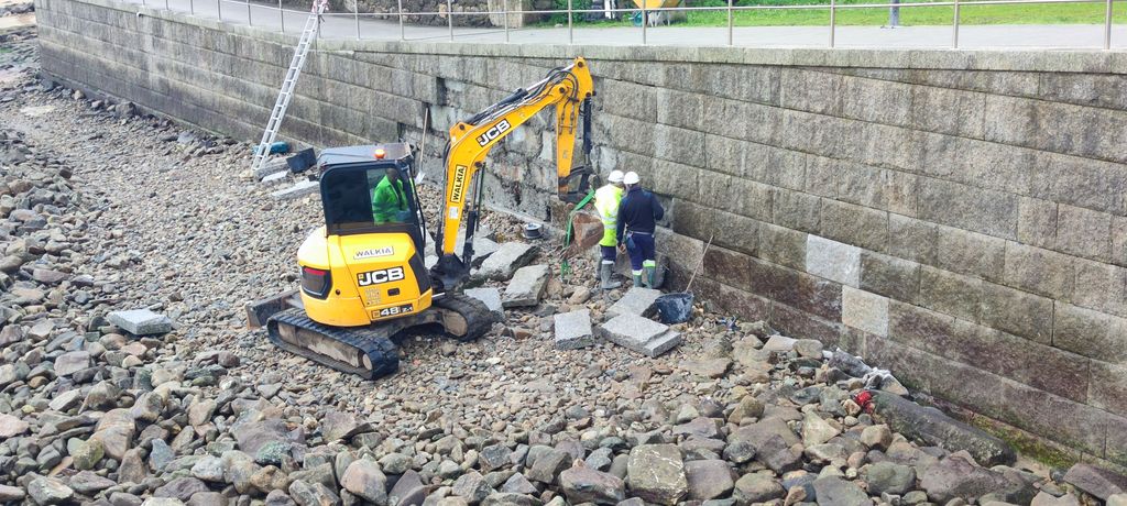 Durante las obras