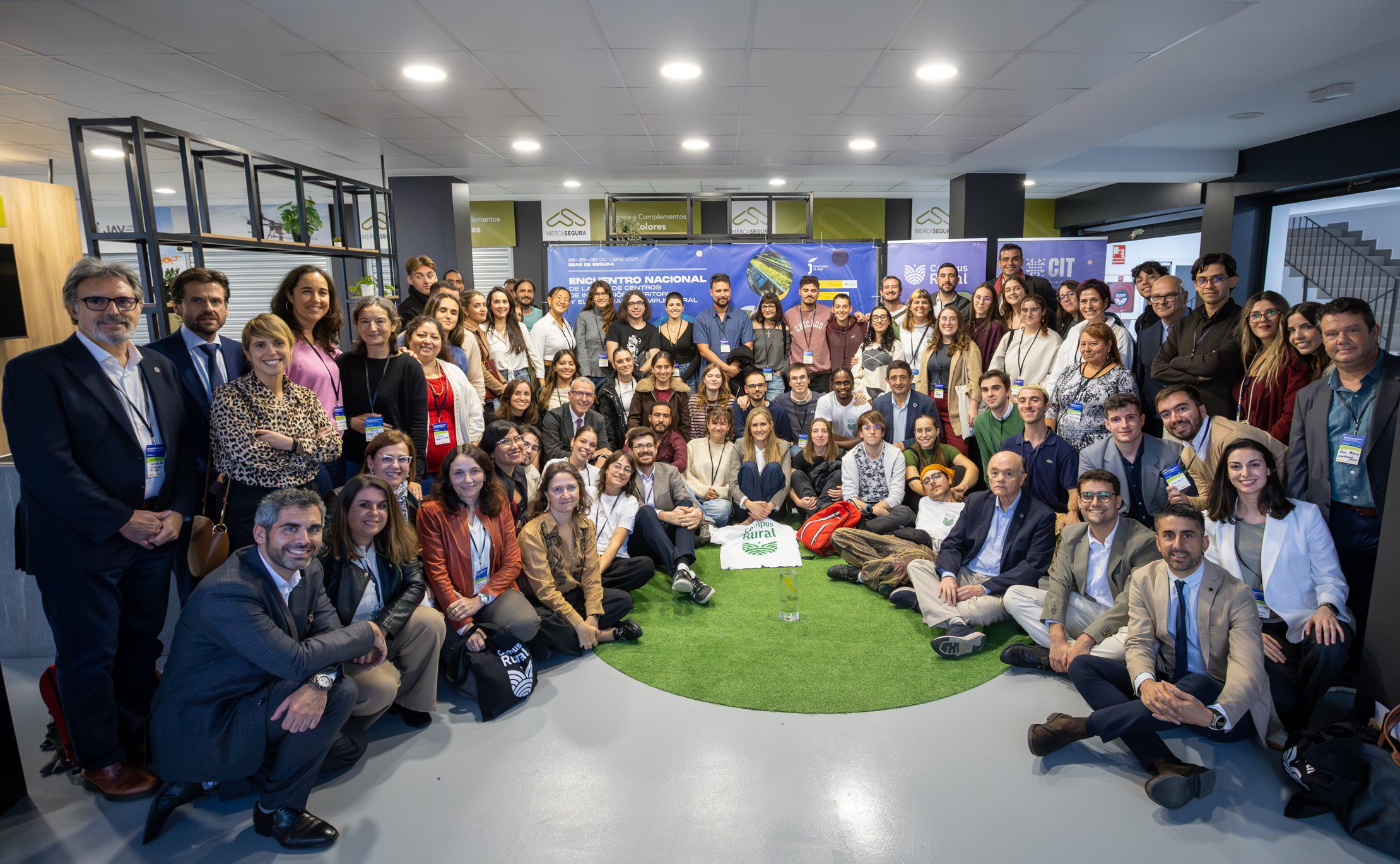 Encuentro Nacional del programa Campus Rural 2025 organizado por el Ministerio para la Transición Ecológica y el Reto Demográfico en Beas de Segura (Jaén) entre el 28 y el 30 de octubre de 2025