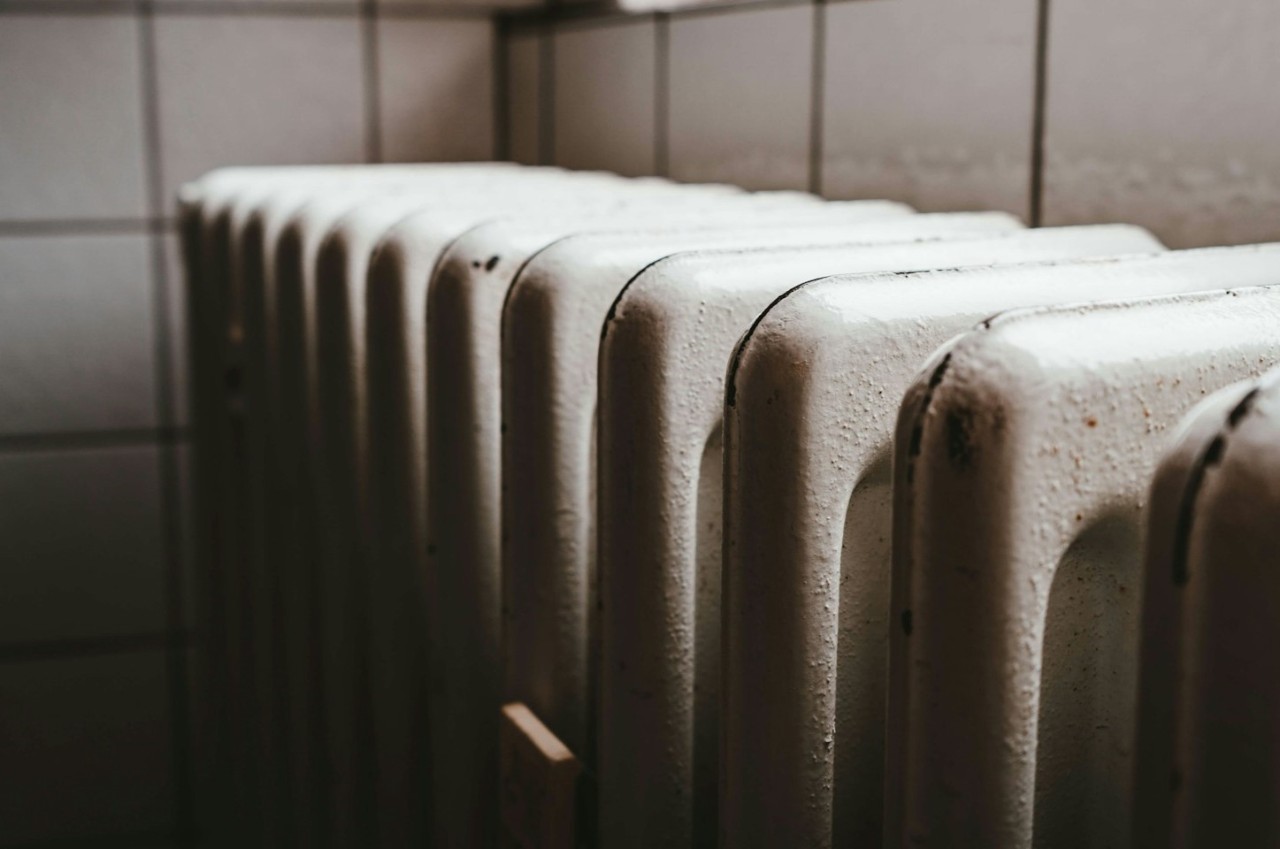 Radiador en vivienda