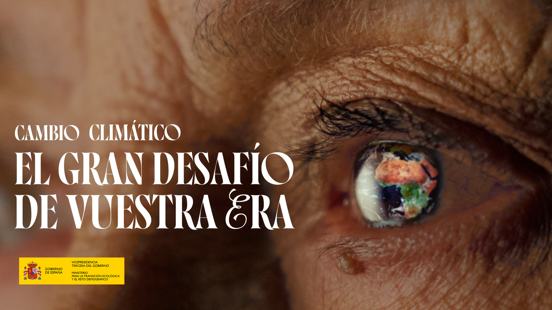 Cartel de la campaña 'El gran desafío de vuestra era'