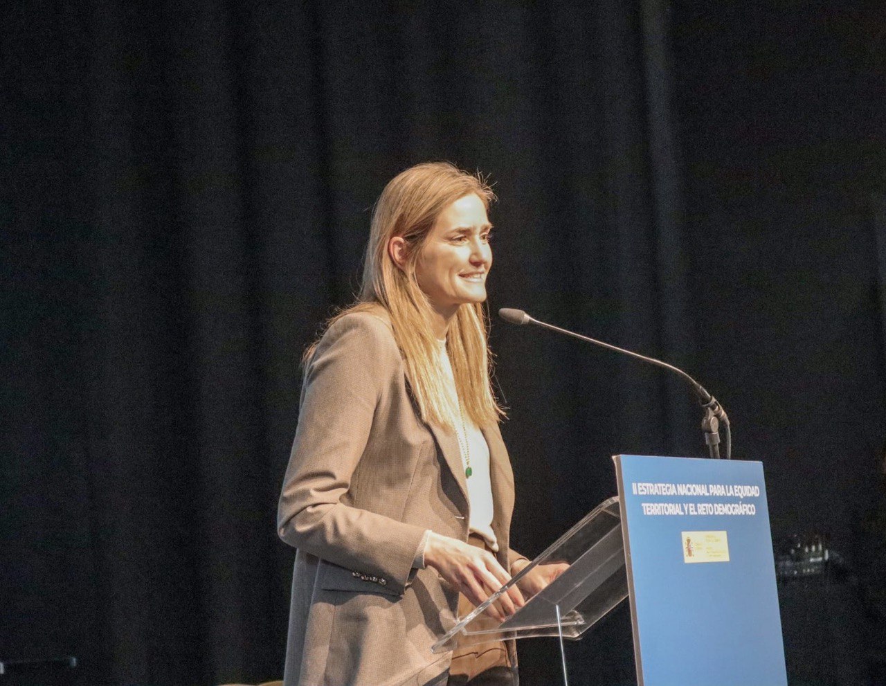 Sara Aagesen en Piloña, Asturias