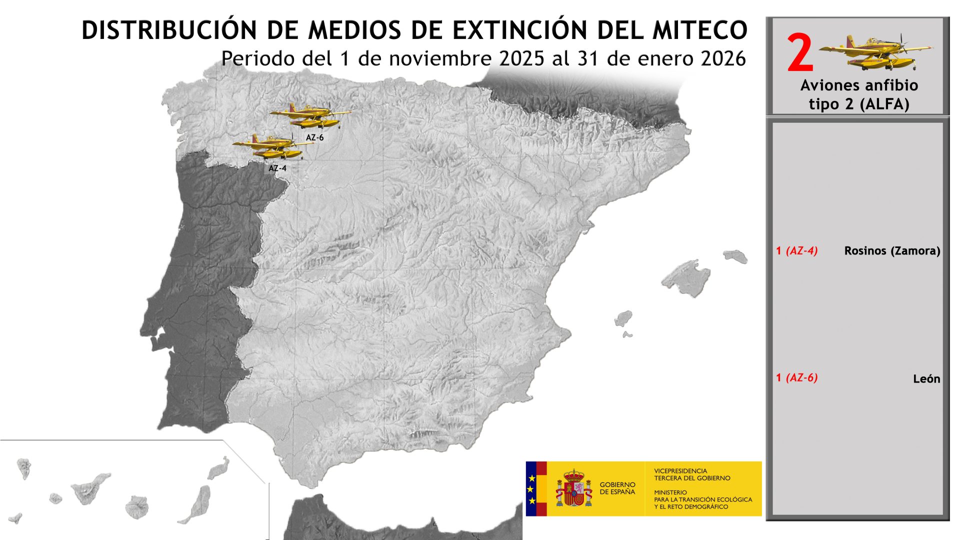 AVIÓN ANFIBIO TIPO 2 INVIERNO 2025-2026