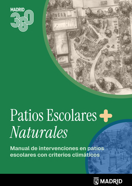Patios Escolares + Naturales. Manual de intervenciones en patios escolares con criterios climáticos. 
