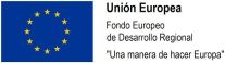 Logo Fondo Europeo de Desarrollo Regional
