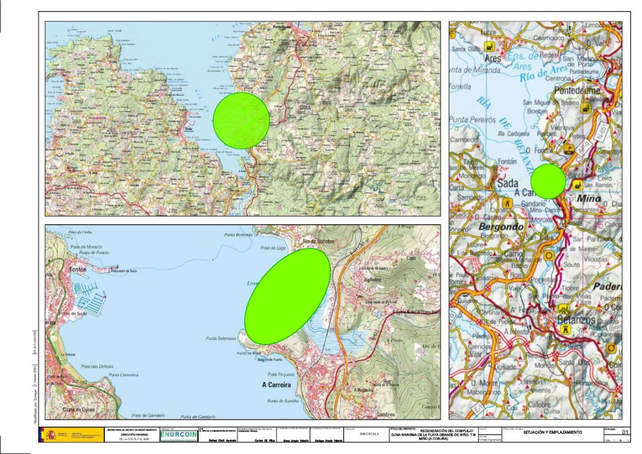 Plano de localización de la obra