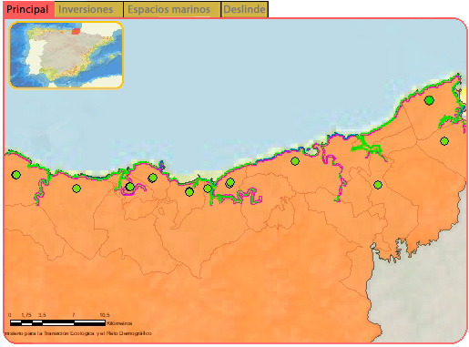 Pinche en las pestañas de la zona superior de la imagen para seleccionar una temática
