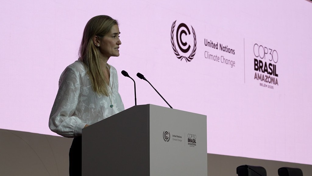 Sara Aagesen en la COP30