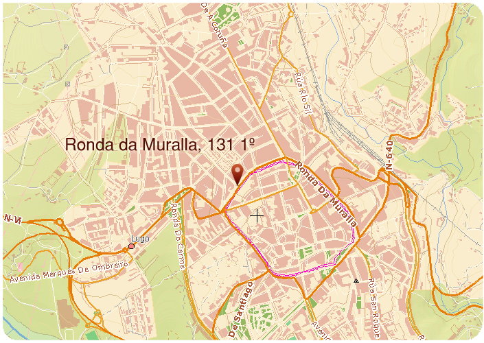 Mapa de situación del servicio provincial