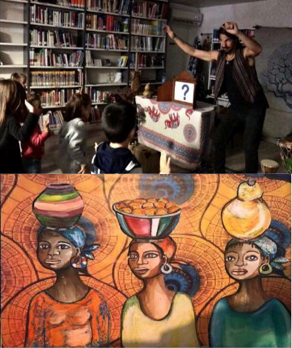 La mujer que plantaba árboles. (Kamishibai). Caravan Palets