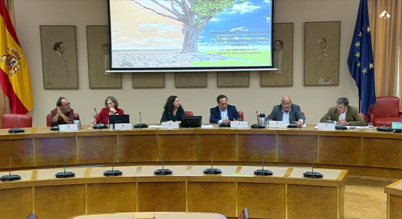 Jornadas Aportaciones de la sociedad civil para un Pacto de Estado en el Congreso