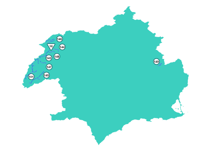 Seleccione una reserva hidrológica