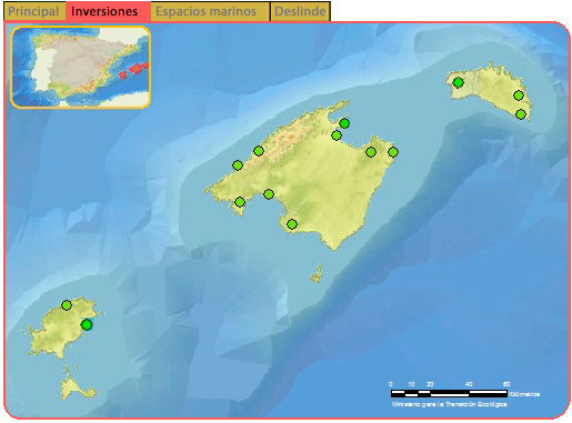 Pinche en las pestañas de la zona superior de la imagen para seleccionar una temática